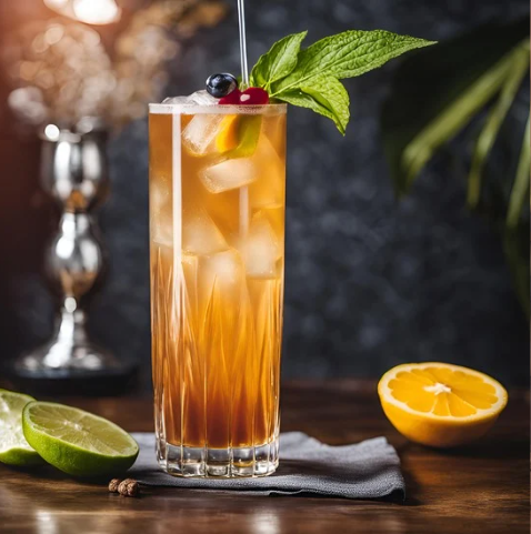long island cocktail/cocktails met alcohol