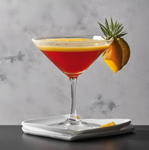 pornstar martini cocktail/cocktails met alcohol